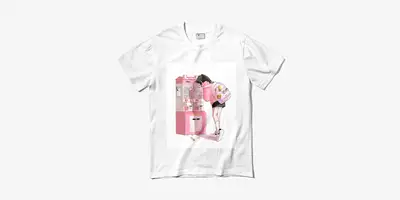 休令 半袖プリントTシャツ