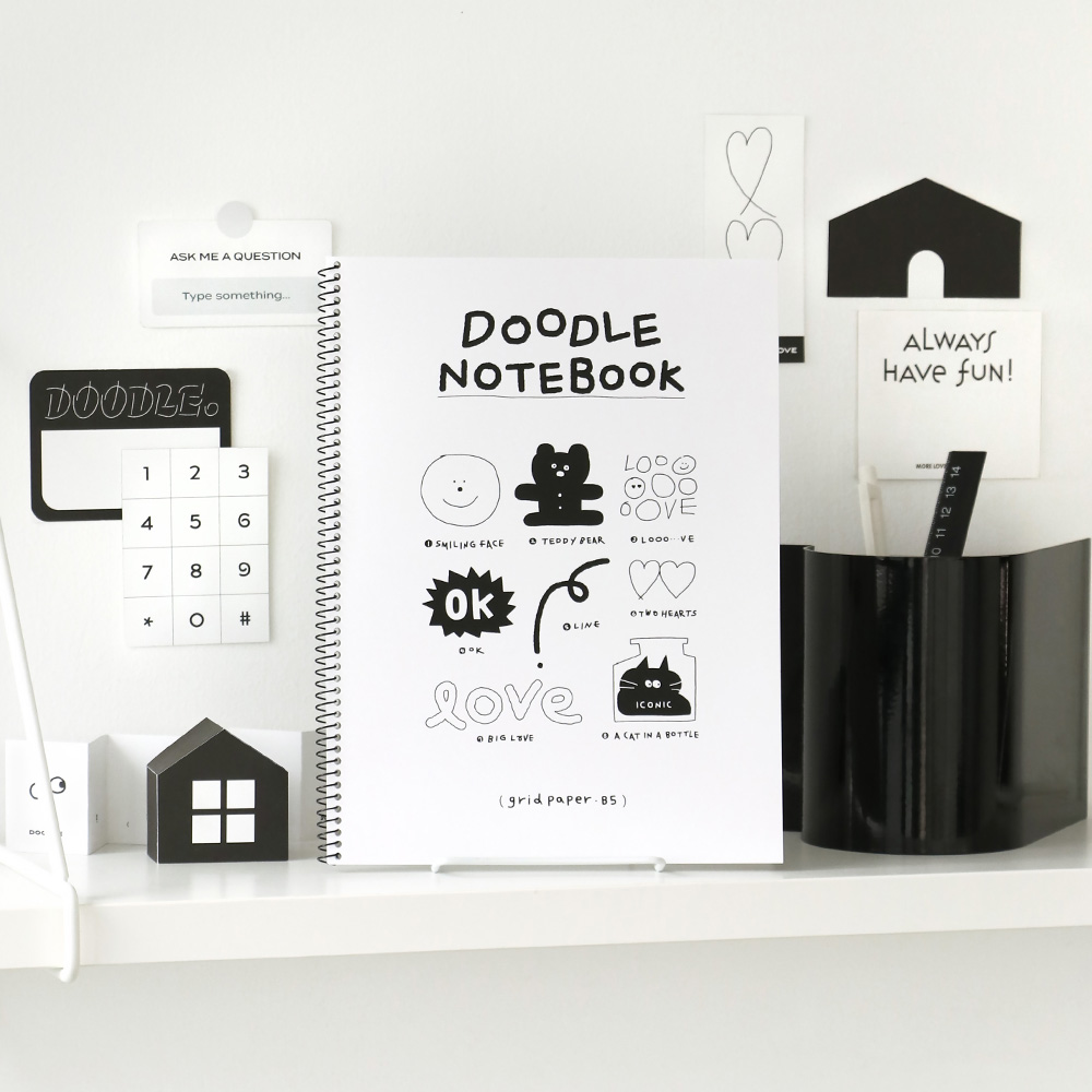 Doodle Graph Notebook