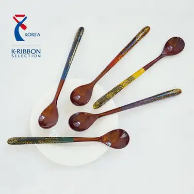 （韓國優秀工藝品）漆夢頂級銀河系漆器耳多用途湯匙 單件（1pcs）