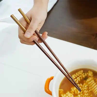 Chilmong Geumsugangsang Lacquered Wooden Cooking Chopsticks (Rak)