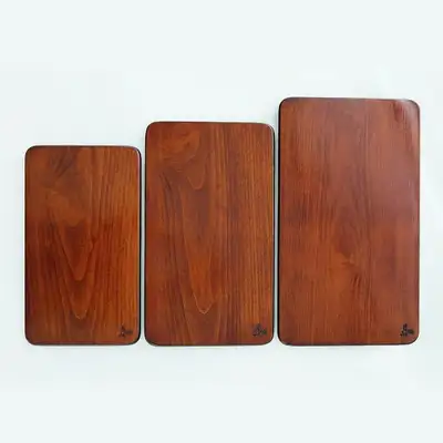 Chilmong Natural Wood Lacquer Premier Wooden Cutting Board Plating Large