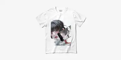 ヒュリョン プリント半袖Tシャツ