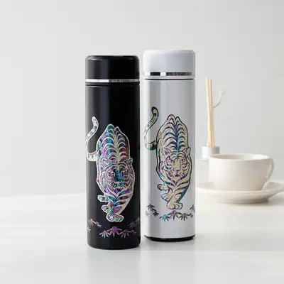 Mother-of-Pearl Lacquerware Tiger Stainless Steel Tumbler 500ml