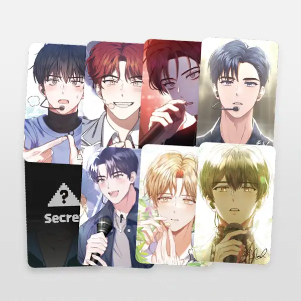 【グッズ】データビュ못하면죽는病걸림 - グロッシーフォトカード vol.1 8種セット