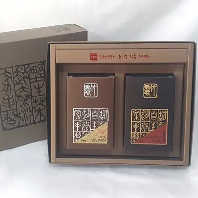 赵太延家雨前绿茶+黄茶套装 智异山有机农家手制绿茶