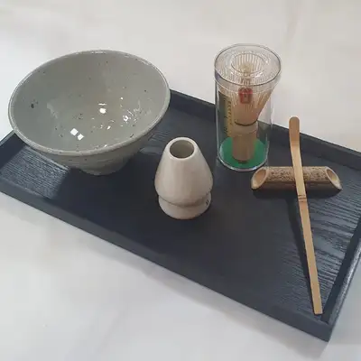 多道坊抹茶茶具6件套装 201803号/茶碗 茶筅 茶托等