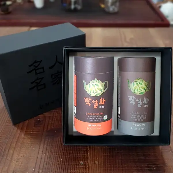 谷设绿茶2种礼盒套装(浓郁绿茶+特选绿茶) 节日感谢礼物推荐