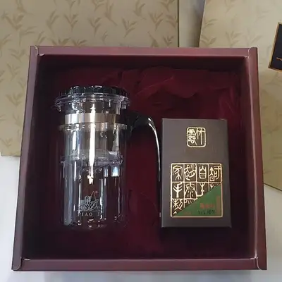 조태연가죽로차 细作绿茶便利茶具(表一배) 套装 春节 中秋 节日礼物