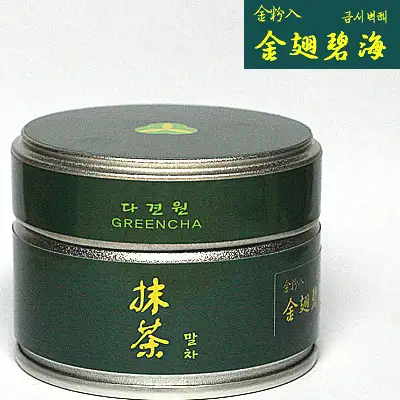 日本抹茶 金时碧海 20g 金粉抹茶-浓茶