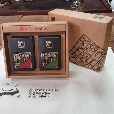 조태延家 竹露茶 細作+中作 80g 智異山 有機農 手製綠茶