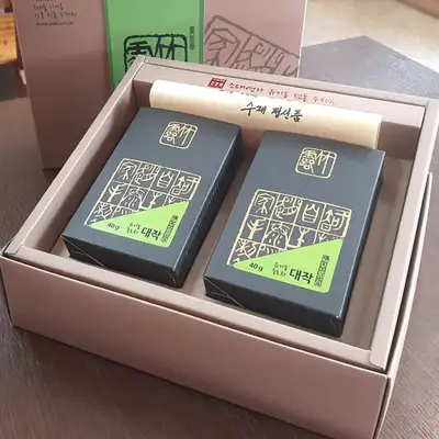 Jo Tae-yeon House Bamboo Dew Tea Organic Green Tea Premium Grade 80g Jirisan Hadong Handmade Green Tea
