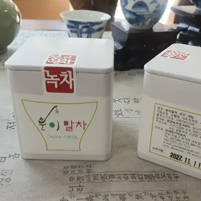 有机哈东抹茶-粉绿茶 40g 绿茶叶100%