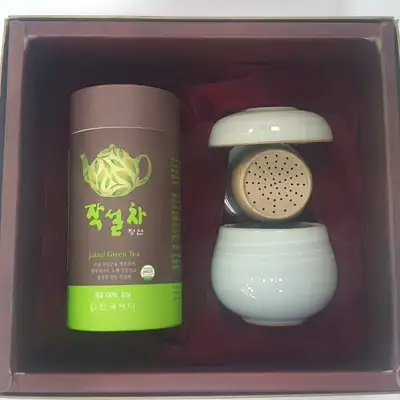 正善绿茶 新 一人茶具 礼盒套装 中秋 节日 绿茶礼物