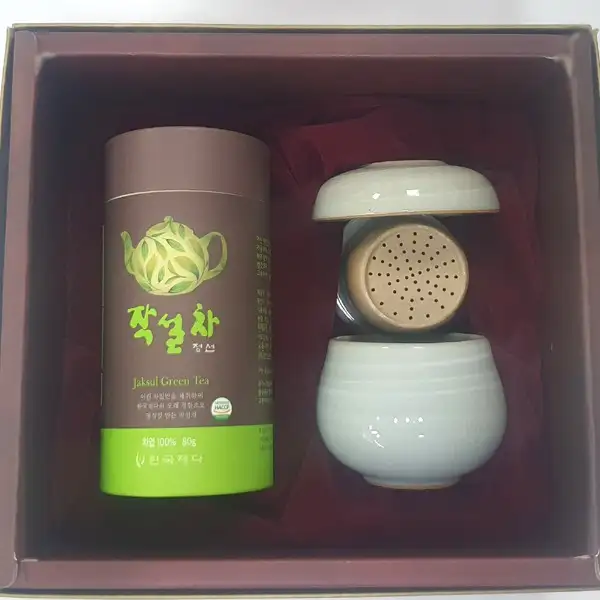 正選綠茶 新 1人茶具 禮物套裝 秋夕 節日 綠茶禮物
