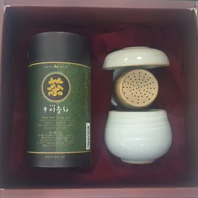 이슬차 新 1人茶具礼盒 无农药绣球花茶