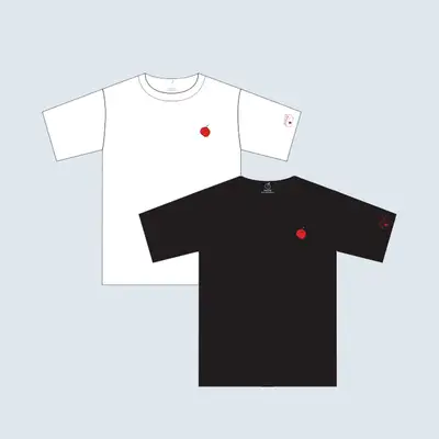 【グッズ】デビューできなきゃ死ぬ病にかかった - りんご餅 半袖Tシャツ