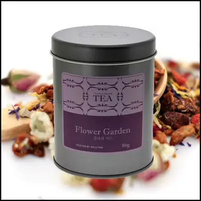 German Herbal Tea Fruit Tea Flower Blending Tea Flower Garden 80g Caddy