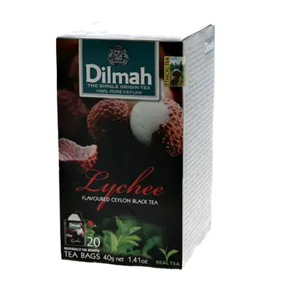 Dilmah Lychee Black Tea 20 Tea Bags