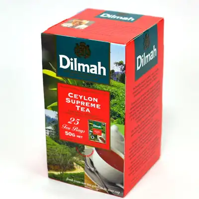 迪尔玛锡兰红茶25茶包