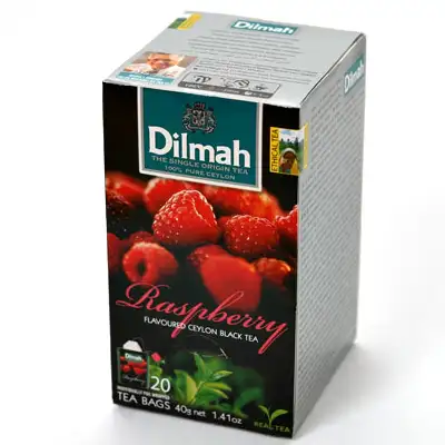 Dilmah Raspberry Black Tea 20 Tea Bags