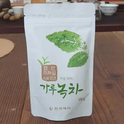 名人製作國產綠茶粉 100g/紅豆冰水拿鐵美容烘焙綠茶粉末茶