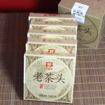 Dayi Pu-erh Tea Lao Cha Tou (1401) - Ripe 100g Single Cake