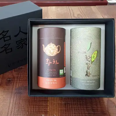 茶礼盒套装(雨前甘露+黄茶) 春节佳节感谢礼物推荐
