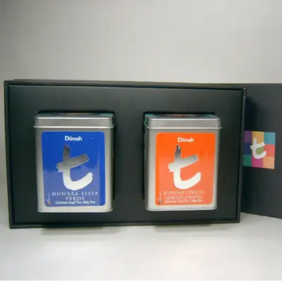 [Dilmah] Black Tea 2-Type Gift Set - Nuwara Eliya + Ceylon