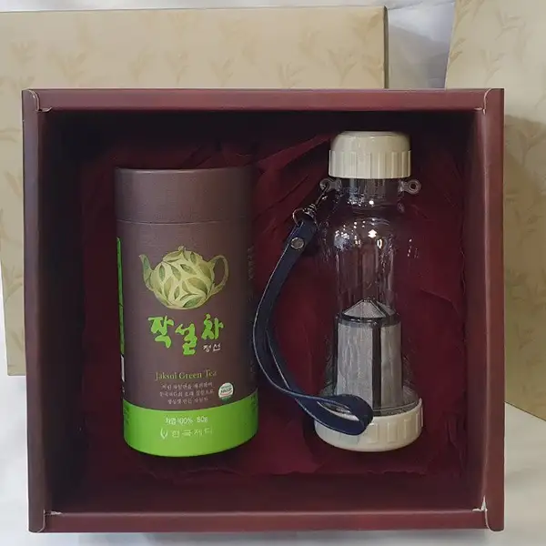 绿茶礼盒套装 台湾便携式茶具 春节中秋节日礼物