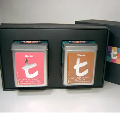 [Dilmah] Herb Tea 2-Piece Gift Set - Rosehip + Chamomile