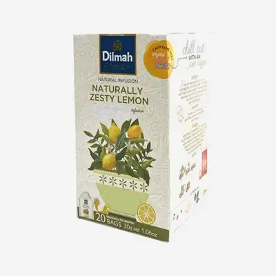 [Dilmah] Naturally Zesty Lemon 20 Tea Bags