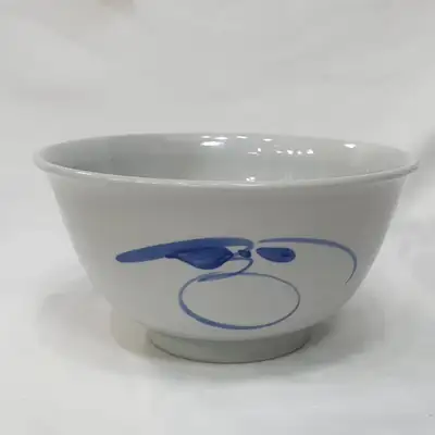退水器 青花白瓷 葡萄纹 未山 金善植 传统 手工艺 白瓷 茶道 退水器皿