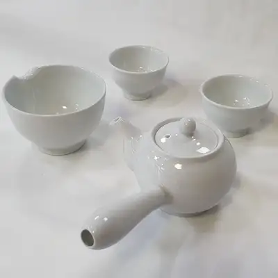 高雅陶轮 2人茶具套装 绿茶茶道