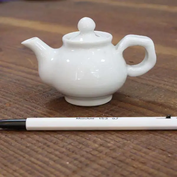 白汤器抹茶茶道课程用幼儿茶壶