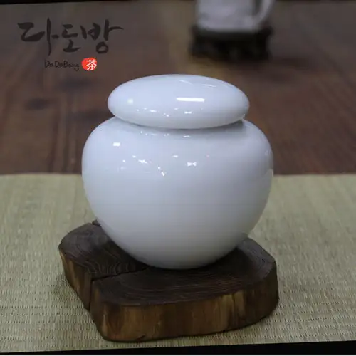 景德镇白瓷茶叶罐/茶荷/普洱茶乌龙茶茶艺课程用品