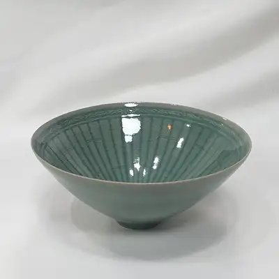 茶碗 2501-05号 青瓷