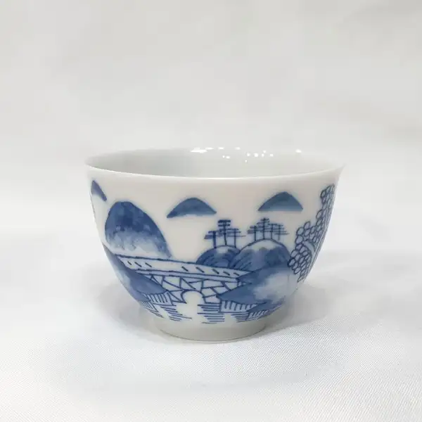 景德镇药心杯青花茶盏1号旗舰高级礼品套装 药心镇藏茶具盏