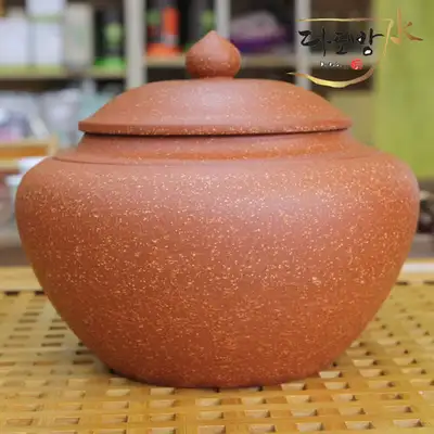 紫砂茶罐(雙罐)3-1號/茶荷/茶葉保存罐/紫砂茶甕