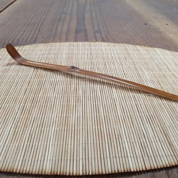 熏制竹制抹茶勺 日本茶道工具