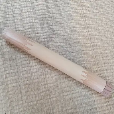 黄竹抹茶粉盒 竹制抹茶粉储存盒 日本