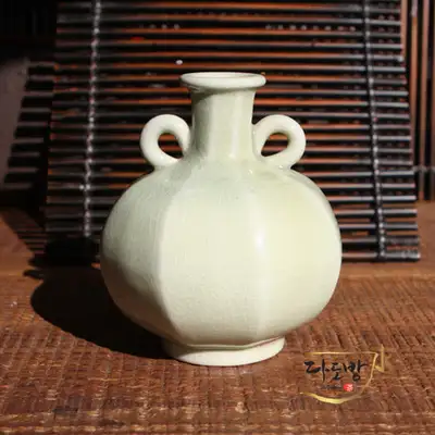 [韓陶窯]花瓶 2號-大韓民國名匠 14號 徐光洙 作品