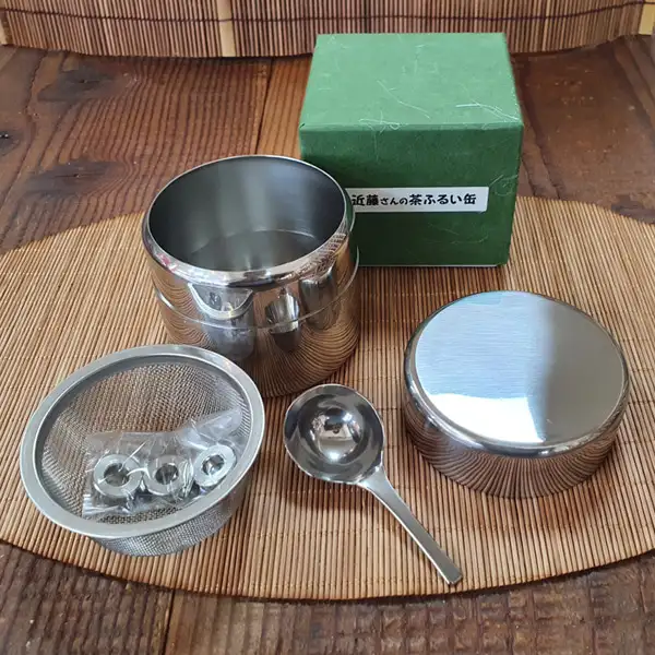 新型抹茶筛(抹茶筛)抹茶用筛网套装-小/茶杏色