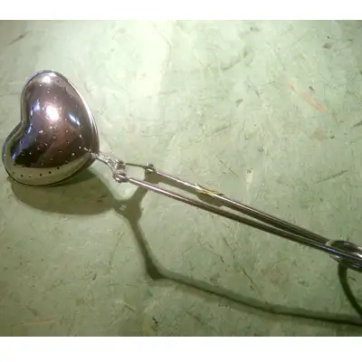 Tea Infuser - Heart Clip Mesh