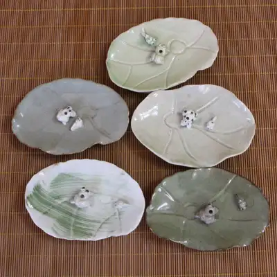 手工制作香插-荷叶(大)