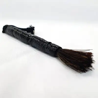 工艺匠人手工制作的马毛抹茶筛子抹茶筛网刷