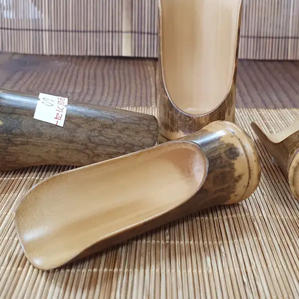高級台灣烏竹竹製茶匙 1個/限定販售