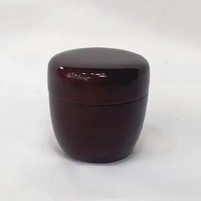 木制抹茶茶罐 2号 日本抹茶 茶罐 古董款