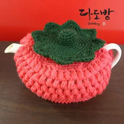 Crochet Hand-Knit Tea Cozy - Limited Edition