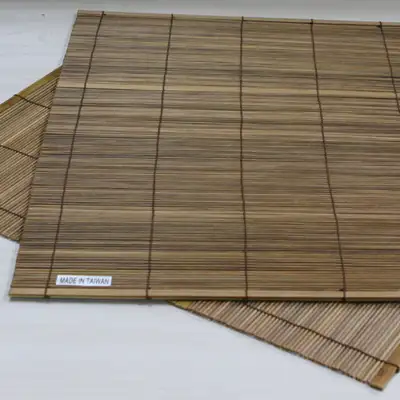 Premium Taiwan Bamboo Tea Placemat 41x30 Table Mat for Tea Table