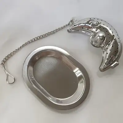 月牙形茶叶过滤器 茶水浸泡器
